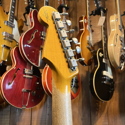 Fender Custom Shop 62' Stratocaster "Namm 2015" Sonic Blue Over Black Heavy Relic