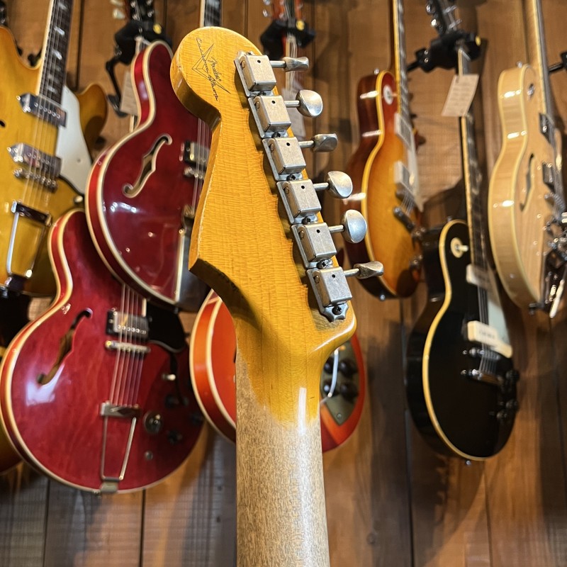 Fender Custom Shop 62' Stratocaster "Namm 2015" Sonic Blue Over Black Heavy Relic