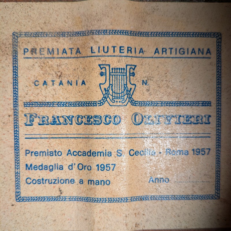 Francesco Olivieri CLASSICAL GUITAR