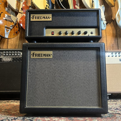 Friedman PT-20 "Pink Taco" 20-Watt Guitar Amp Head V1.5 (Gain Structure Switch) + Friedman Runt EXT