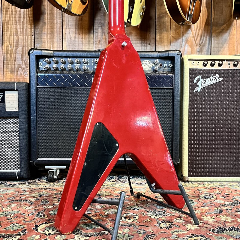 GIBSON FLYING V 1 1984 METALLIC RED