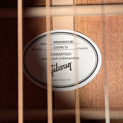 Gibson Hummingbird Standard 2021 - Tri Burst