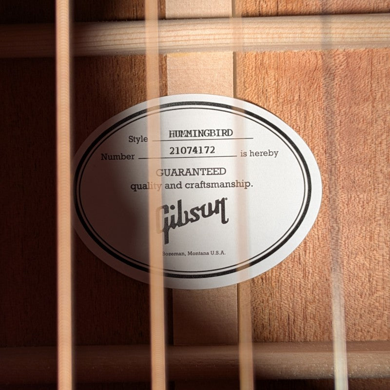 Gibson Hummingbird Standard 2021 - Tri Burst