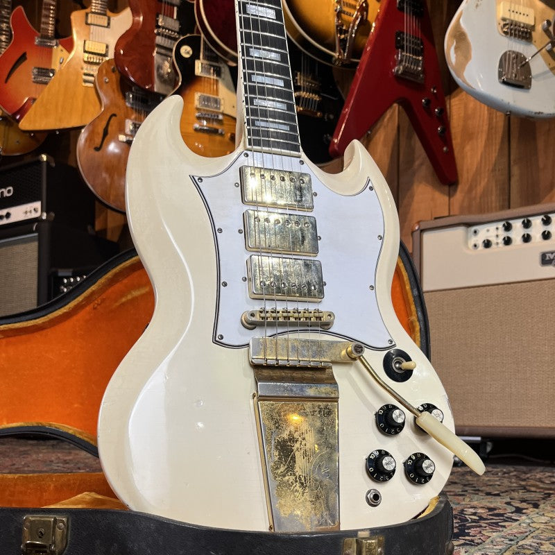 Gibson SG Custom with Maestro Vibrola 1968 - White