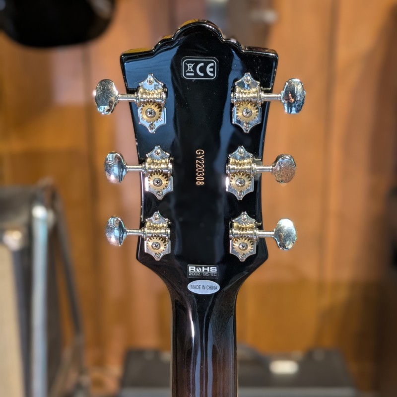 Guild Newark St. Collection Aristocrat Trans Black Burst