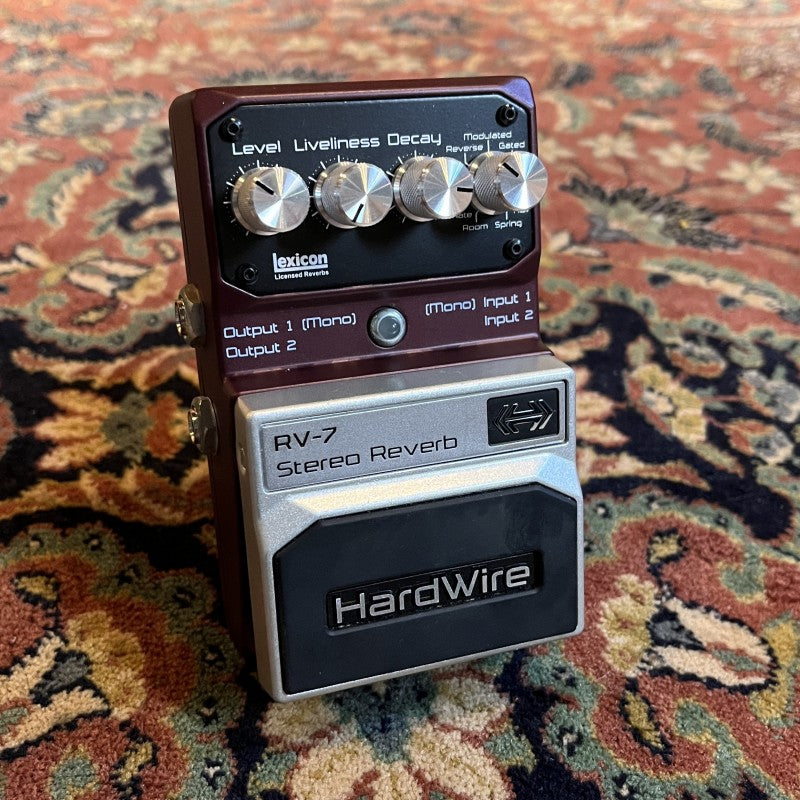 Hardwire Stereo Reverb RV-7 – Le Shop Lyon