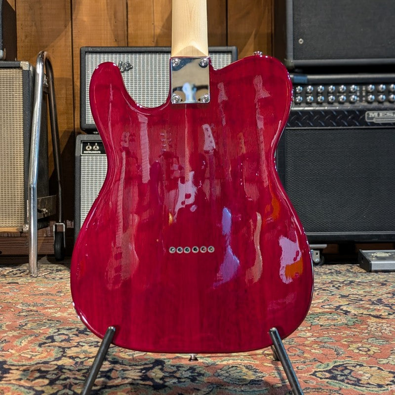 Harley Benton TE-90QM Trans Red