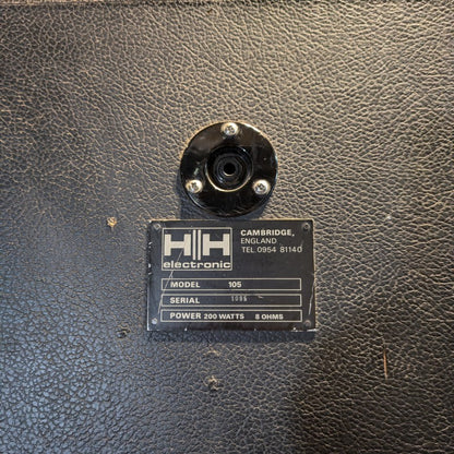 HH BASS MACHINE + BAFFLE MODEL 105
