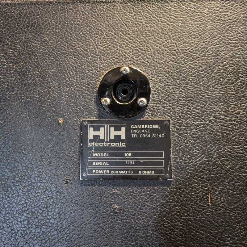 HH BASS MACHINE + BAFFLE MODEL 105