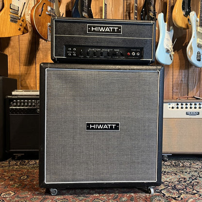 Hiwatt Custom 100 DR103 1973 + Hiwatt Fane Cabinet AP SE4122