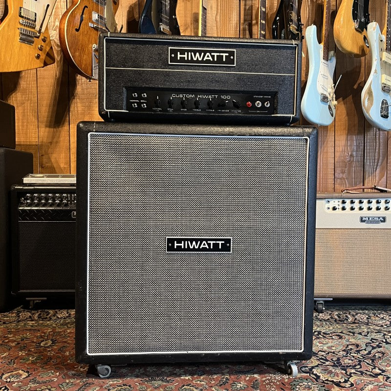 Hiwatt Custom 100 DR103 1973 + Hiwatt Fane Cabinet AP SE4122