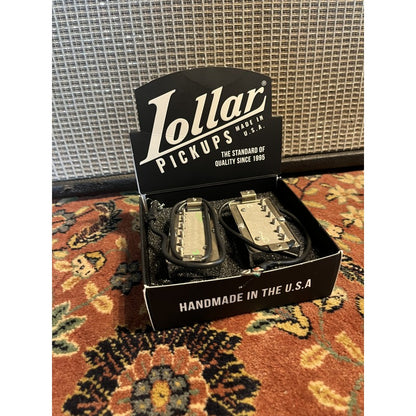 Lollar Imperial Humbucker Low Wind Chromes Set