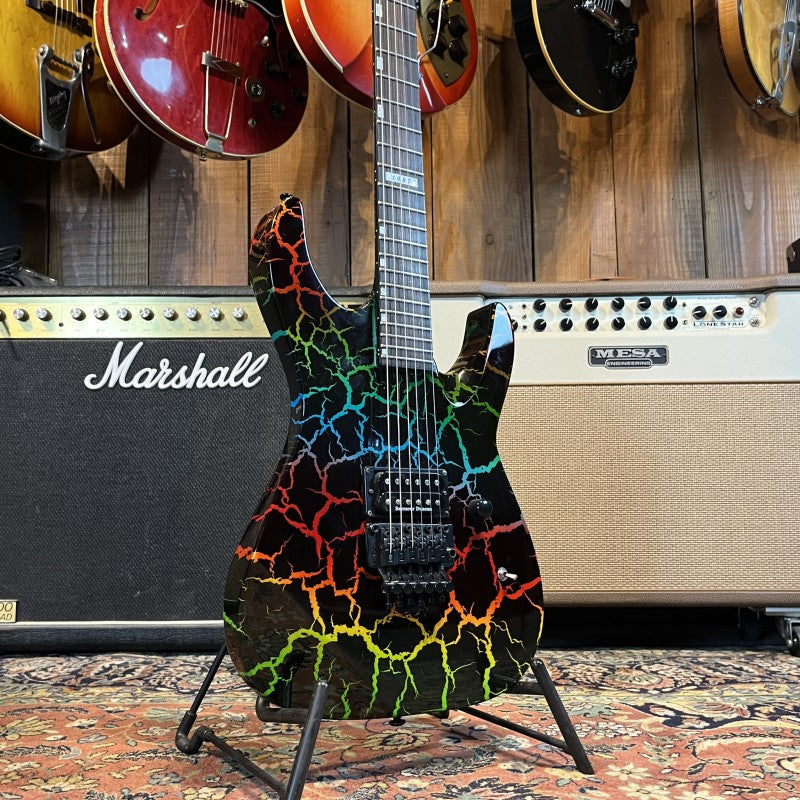 LTD M-1 Custom '87 Rainbow Crackle