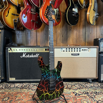 LTD M-1 Custom '87 Rainbow Crackle