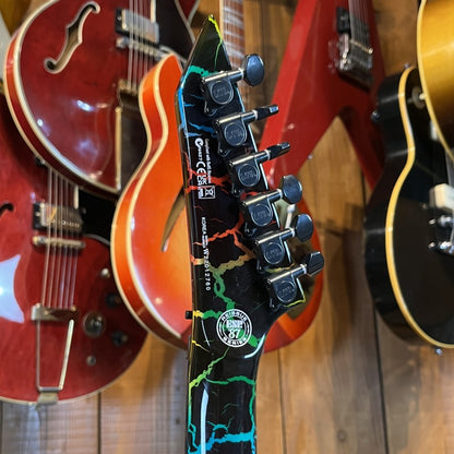 LTD M-1 Custom '87 Rainbow Crackle