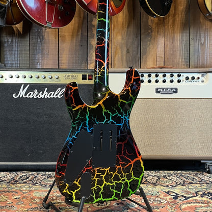 LTD M-1 Custom '87 Rainbow Crackle
