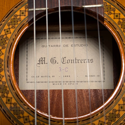 MANUEL CONTRERAS 3-C 1982