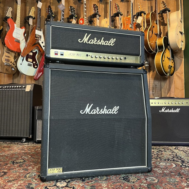 Marshall JCM 900 MKIII Mod 2100 + Baffle Lead 1960 JCM 900 4x12