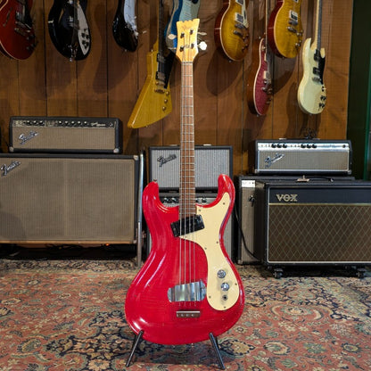 Mosrite Ventures Bass 1965 - Fiesta Red