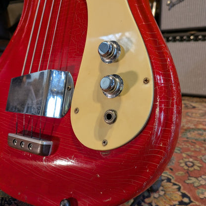 Mosrite Ventures Bass 1965 - Fiesta Red