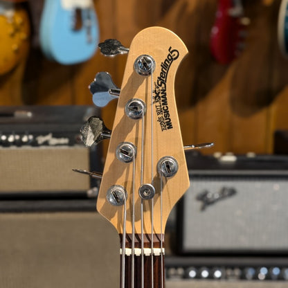 MUSICMAN STERLING HH 5 STRINGS PACIFIC BLUE BURST