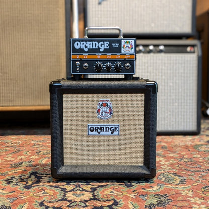 Orange Micro Dark 20-Watt Hybrid Guitar Amp Head + Orange PPC108