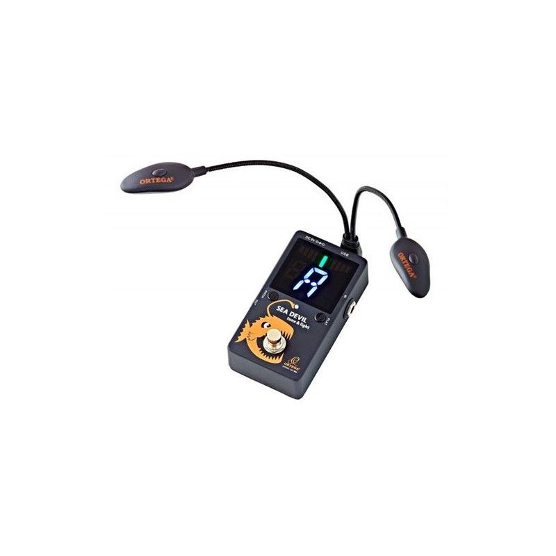 Ortega Sea Devil Accordeur Avec Lampe Usb