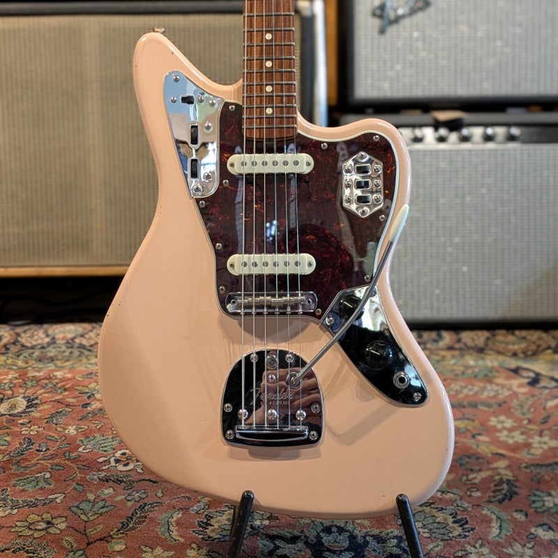 Partcaster Fender Jaguar Shell Pink