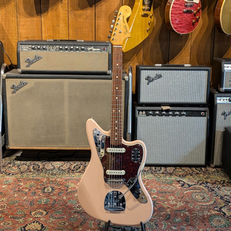Partcaster Fender Jaguar Shell Pink