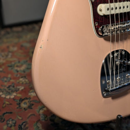 Partcaster Fender Jaguar Shell Pink