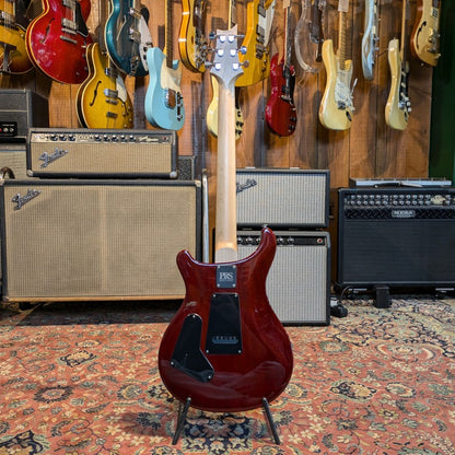 PRS CE 24 Semi-Hollow 2021 Fire Red Burst