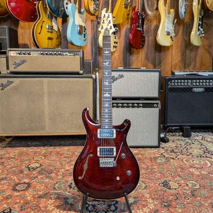 PRS CE 24 Semi-Hollow 2021 Fire Red Burst