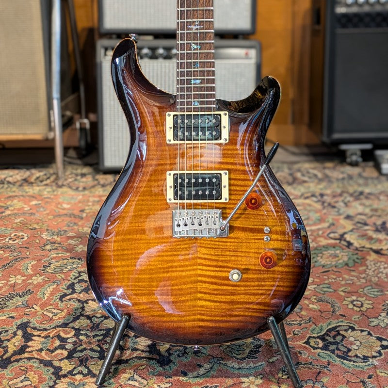 PRS SE Custom 24 - Black Gold Burst