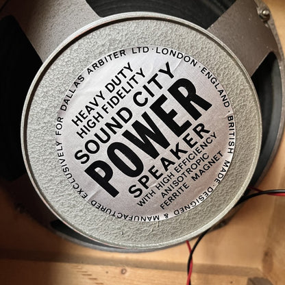 SAI 4X12 GUITAR CABINET MADE IN UK 70's