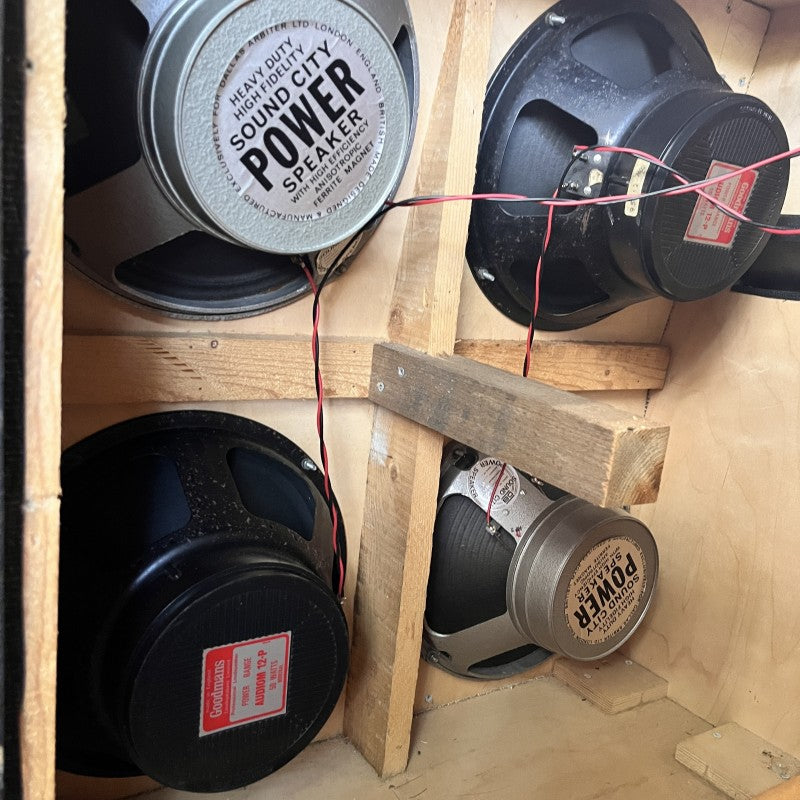 SAI 4X12 GUITAR CABINET MADE IN UK 70's