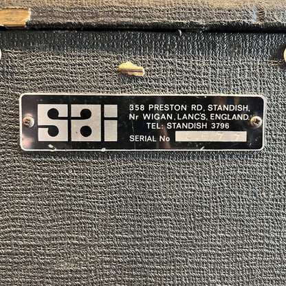 SAI 4X12 GUITAR CABINET MADE IN UK 70's