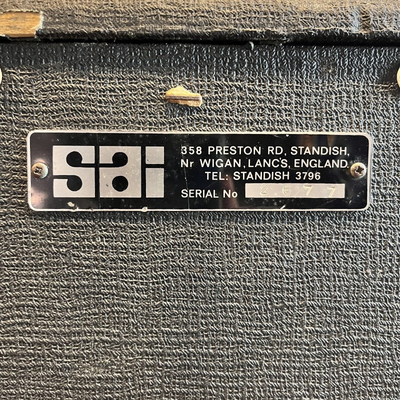 SAI 4X12 GUITAR CABINET MADE IN UK 70's