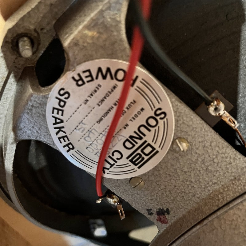 SAI 4X12 GUITAR CABINET MADE IN UK 70's