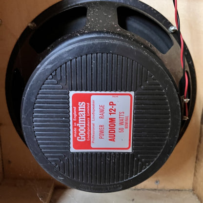 SAI 4X12 GUITAR CABINET MADE IN UK 70's