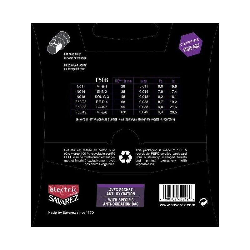 Savarez Focus Guitare Électrique 11-49