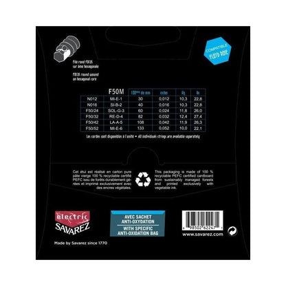 Savarez Focus Electric Guitar 12-52