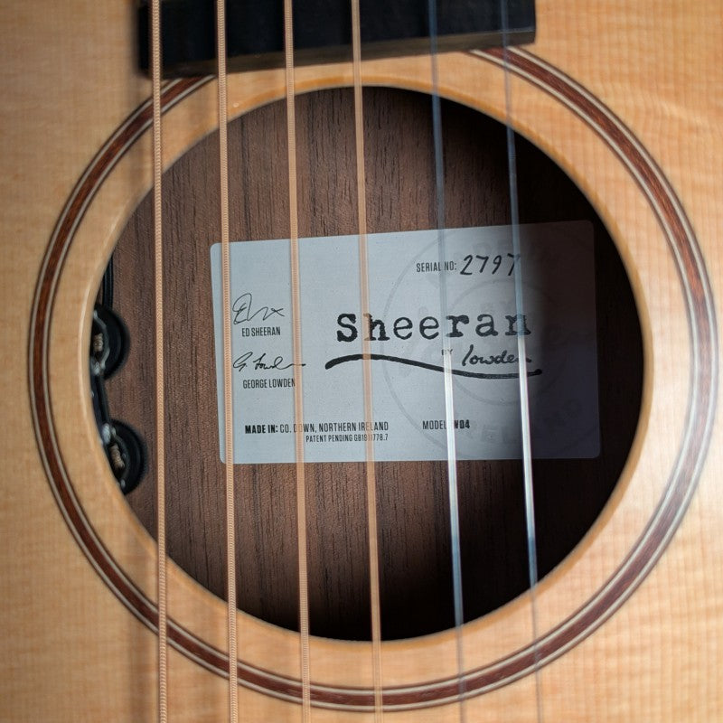 Sheeran Guitars W04