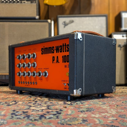 SIMMS WATTS PA-100 MK2