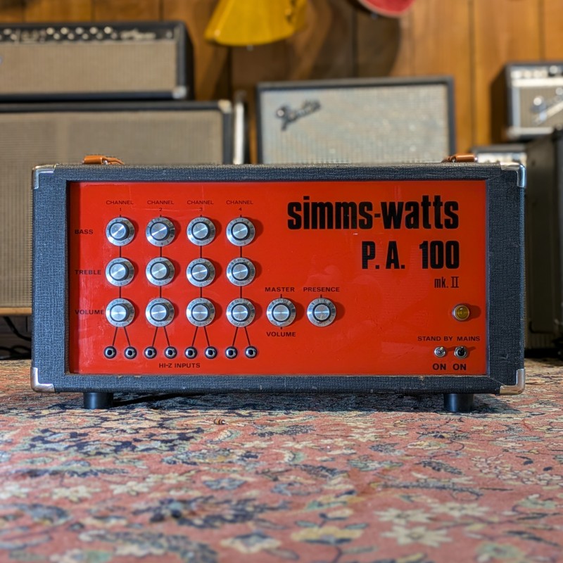 SIMMS WATTS PA-100 MK2
