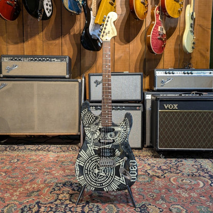 Squier Obey Stratocaster HSS - Obey Collage