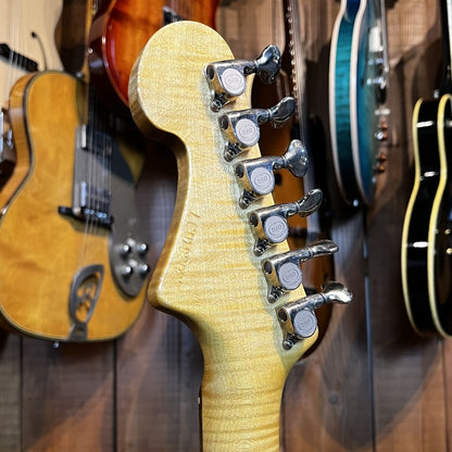 SURF GUITARS LADYCASTER THINLINE HH RELIC SURF GREEN