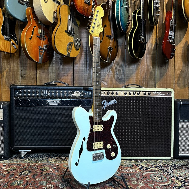 SURF GUITARS LADYCASTER THINLINE HH RELIC SURF GREEN