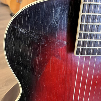 TELLSON ARCHTOP REDBURST 60S