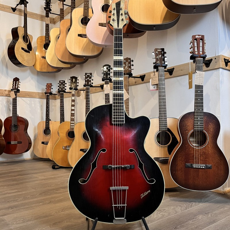 TELLSON ARCHTOP REDBURST 60S