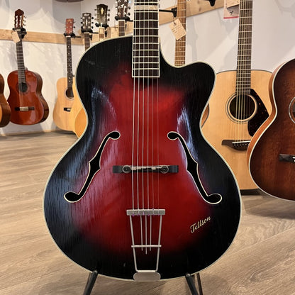 TELLSON ARCHTOP REDBURST 60S